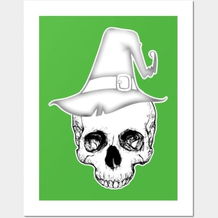 Witch Skull Posters and Art